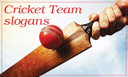 100+ Cricket Team slogans