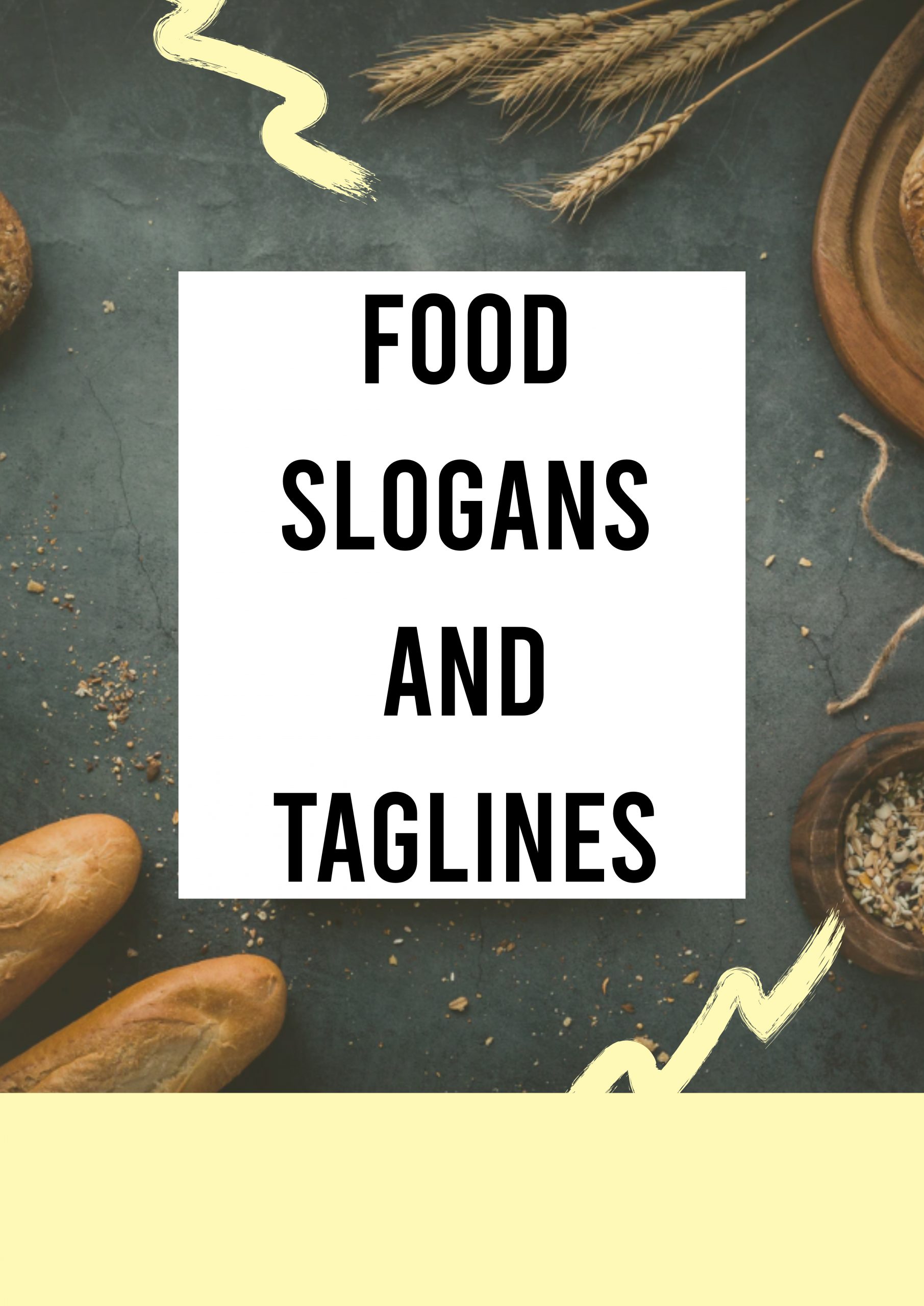 Food Slogans and Taglines