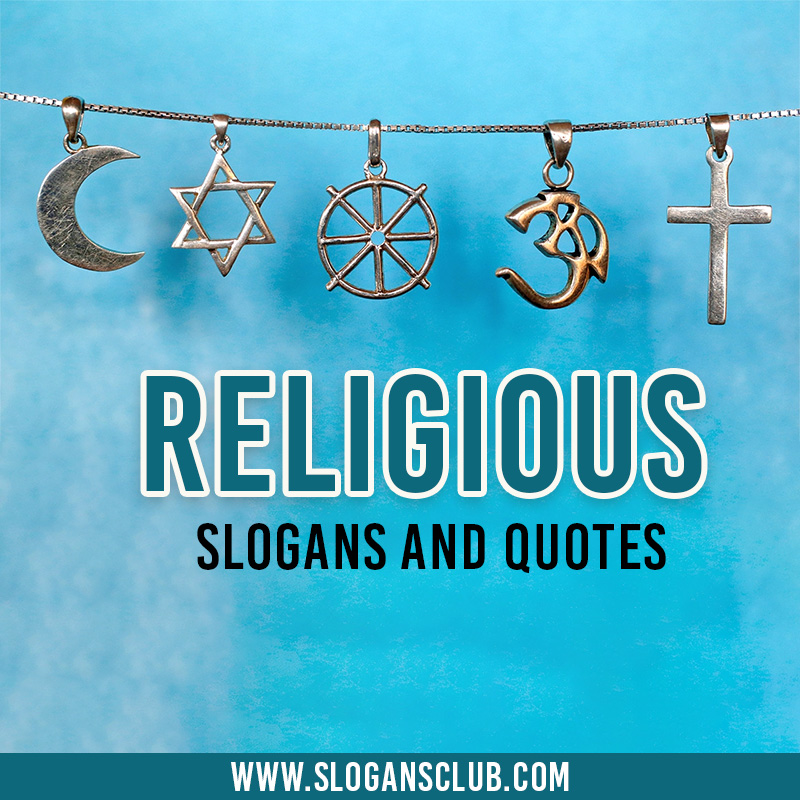 Religious slogans