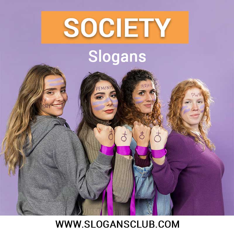 Society slogan